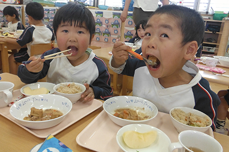 手作り給食について