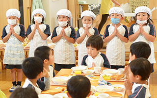 手作り給食について