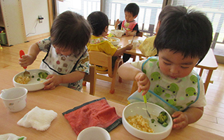 手作り給食について